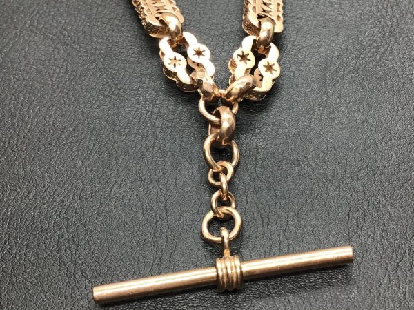 9ct Fancy Rose Gold Chain